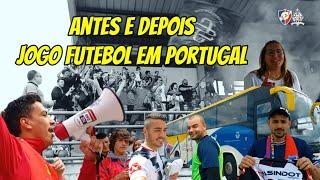 COMO É O FUTEBOL AMADOR EM PORTUGAL? #bastidoresdaarquibancada