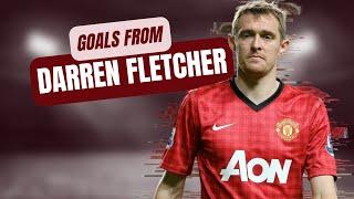 A few career goals from Darren Fletcher