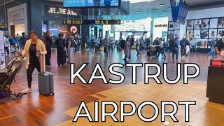 Copenhagen Airport, Denmark  Kastrup Walking Tour