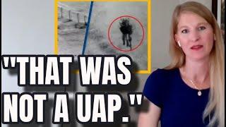 Sarah Gamm, Former UAP Task Force Intel Analyst, says JELLYFISH vid was NOT a UFO.