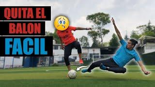 TIPS PARA ROBAR o QUITAR el BALON de MANERA SENCILLA y EFICAZ  TUTORIALES de FUTBOL