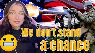 New Zealand Girl Reacts to 5 REASONS THE US MILITARY WILL MAKE YOU-DEAD 