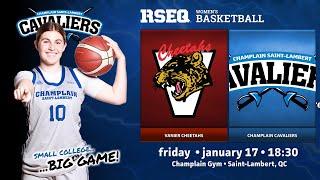 RSEQ Basketball féminin  Vanier @ Ch.-St-Lambert [2025-01-17]