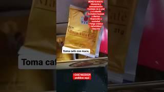 CAFE SALUDABLE orgánico % MACA VITA CAFE ️ #adaptogenos #espirulina #dxn #ganodermalucidum #cafe