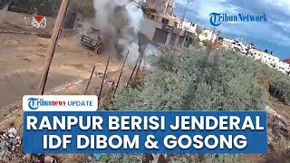 Jenderal Israel Gosong seusai Ranpur 'David' Dibom Militan di Tepi Barat! Komandan IDF Kritis