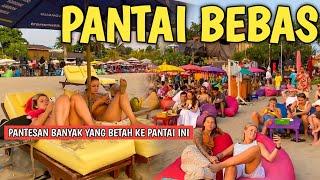 WOW SEMINYAK BEACH, BALI, TODAY WAS HUNDRED BY FOREIGN TOURISTS: BALI TOURISM OBJECTS