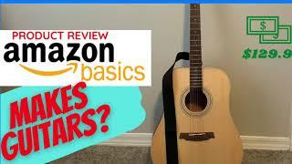 amazonbasics Guitar Review! - Amazonbasics beginner acoustic guitar review