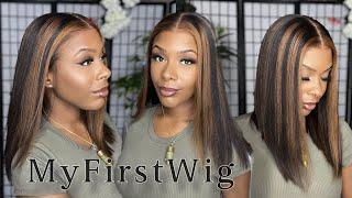 THIS IS A MUST HAVE | What Wig? | New 3D Fitted Glueless Cap | Highlight Brown Bob | MyFirstWig