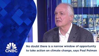 No doubt there is a narrow window of opportunity to take action on climate change, says Paul Polman