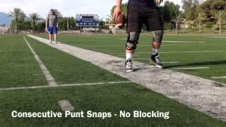 JARED NASH | 2016 Long Snapper | Saddleback JC | Consecutive Snaps