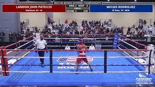 Landon Patricio vs. Moises Rodríguez USA Youth National Championships 2024 Final (55kg)