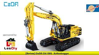 Auch CaDA® kann in Bagger hier der C61082W Fully functional Excavator