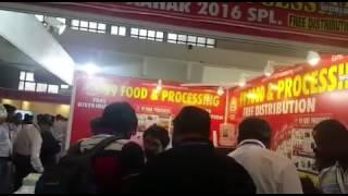 Four square media pvt ltd. free distribution at aahar exhibition Delhi pragati maidan 2016