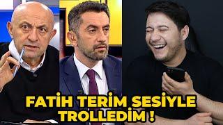 FATİH TERİM SESİYLE BEYAZ FUTBOL SUNUCUSUNU TROLLEDİM !