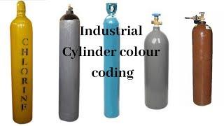 Gas cylinder colour coding | industrial cylinder color code | Learn safety online