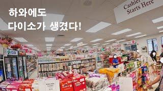 [하와이쇼핑]하와이 다이소 쇼핑하기! $50불만 있어도 충분!