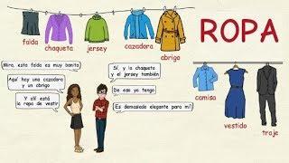 Learn Spanish: Clothing vocabulary (basic level)