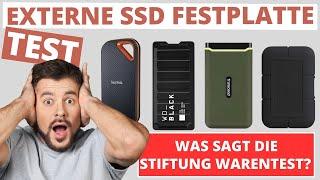 Externe SSD Festplatte Test: Was rät Stiftung Warentest?