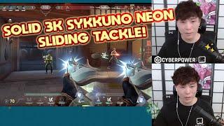 Only believe in shotgun! Sykkuno Neon got a SOLID 3K using his judge while SLIDING TACKLE!