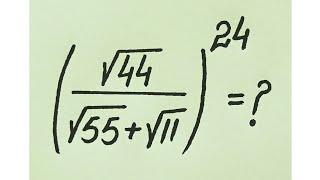 Indonesian l can you solve?? l Hardest Olympiad Math Radical Exponential Problem