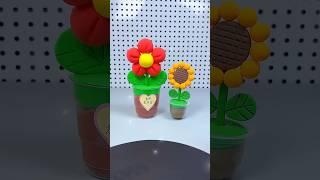 Parent child crafts | Children's crafts | Small flowers | DIY # Folding # DIY # Tutorial