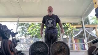 Titan Farmer's Carry Handles Deadlifts- 10 Singles with 200 lbs. Each Hand (400 lbs. Total).