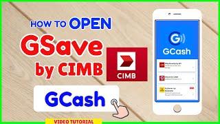 GCash GSave CIMB: How to Open CIMB GSave Account