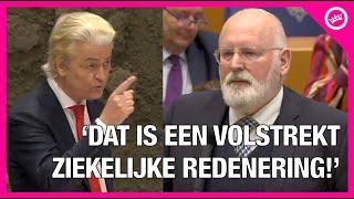 Geert Wilders SLOOPT COMPLOTTHEORIE van jij-bakkende Frans Timmermans