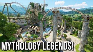 Mythology Legends Park Coasters!: Wrath of Poseidon, Zephyr's Flight, Apollo & more!