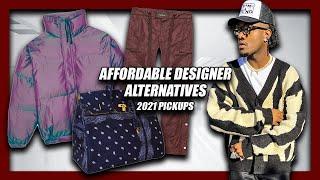 AFFORDABLE DESIGNER ALTERNATIVES Men's Clothing Haul 2021 | Sacai, Fear of God, Gallery Dept