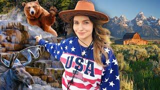 PARKI NARODOWE USA - dzika natura i dziki zachód - widzieliśmy niedźwiedzia! USA VLOG 2024