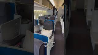 Bali to Singapore, KLM Business Class