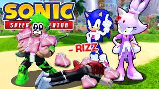 BLAZE Teaches Us How To Get 'RIZZ POINTS'? ️ (Sonic Speed Simulator)