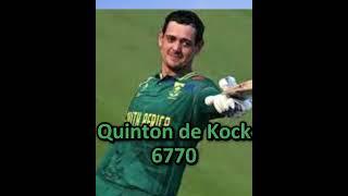 Top 10 South Africa Batsmen with Most Runs in ODI | #cricketsouthafrica