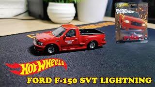 UNBOXING & REVIEW HOTWHEELS FORD F-150 SVT LIGHTNING