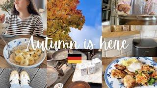 Early Autumn in Germany  Back-to-School, cozy food Prep & German thrift store adventures