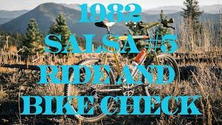 1982 Salsa #5 ride and bike check