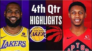 Los Angeles Lakers vs. Toronto Raptors 4th QTR Full Highlights - Nov 1 - 2024 NBA Highlights