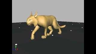 Lynx Walk Cycle - Animals and Creatures