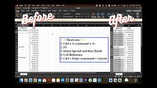 Excel Shortcut Tips 1| Fill All the Blank Cell | Excel Bangla Tips | Naimul Hasan