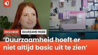 Een jas gemaakt van een wollen deken? Enschedese Isa maakt unieke kleding op een duurzame manier