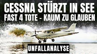 NUR DESHALB ? C172 Absturz in einen See bei Kempten/Durach - Pilotenfehler