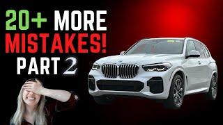 20+ MORE MISTAKES BMW Owners MAKE! BE CAREFUL! - Part 2