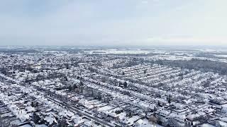 Snow in Harrogate, North Yorkshire