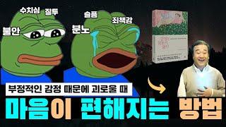 부정적인 감정을 처리하는 가장 효과적인 방법은? | 책 [감정은 잘못이 없다]