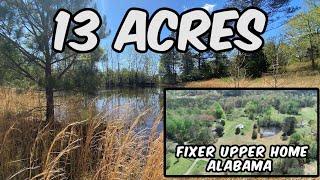 13 Acre Mini Farm Fixer Upper Home 2 Ponds Alabama Land For Sale