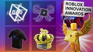 FREE ITEMS! How To Get Roblox Innovation Awards 2024 Sparkle Buddy & Ribbon Wings!