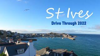 St Ives (Cornwall UK) drive through - Aug 2022