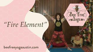 #49 "Fire Element" - Bee Free Yoga Practice - 1 Hour Vinyasa Flow Class - Year of Yoga: Week 49