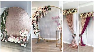 DIY-Unboxing & Decorating AliExpress Grid Arch DIY- How I Stitch my Curtains